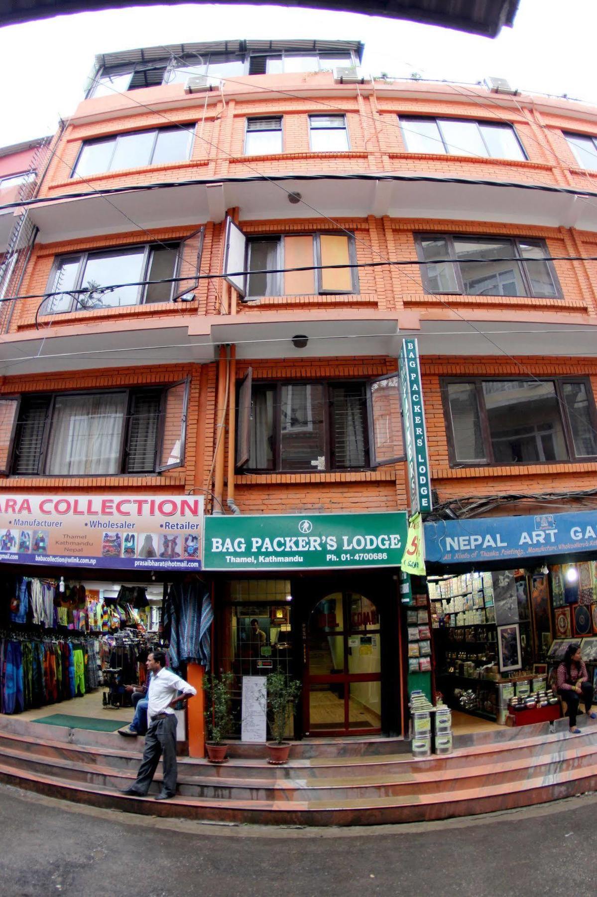 Bag Packer'S Lodge Catmandu Exterior foto